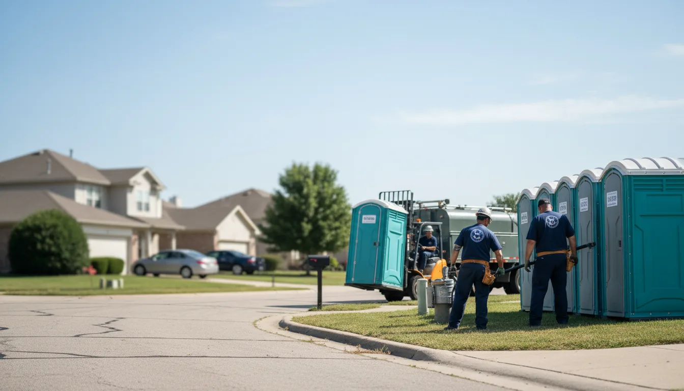 Porta Potty Rental in Luckey, OH near me